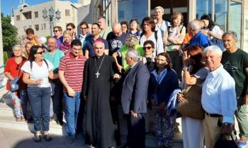 Incontro con Mons. Jamal Khader, vicario patriarcale della Giordania (Amman)