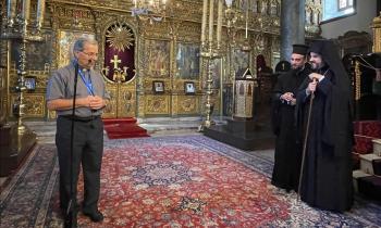 Visita al Patriarcato: incontro con il Vicario di Bartolomeo I