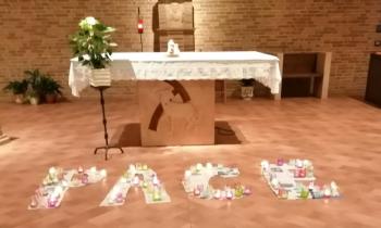 Adorazione eucaristica per la pace nella chiesa delle Clarisse di S. Biagio (17/10/2023)